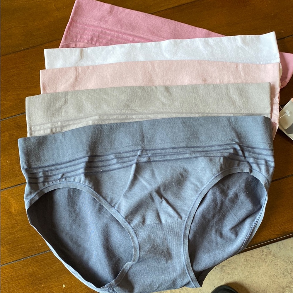 Yummie by Heather Thomson 5 PAC Bikini Briefs NWT Size XL